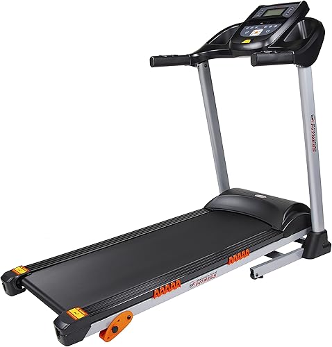 BalanceFrom Caminadora inclinada plegable con pantalla de retroiluminación grande de 5 pulgadas, 12 programas preestablecidos