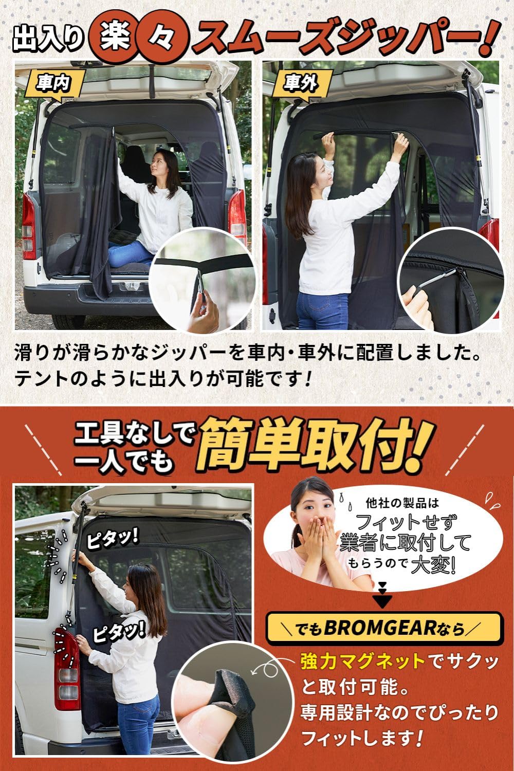 Amazon.co.jp: BROMGEAR ブロムギア エブリィワゴン everywagon バック