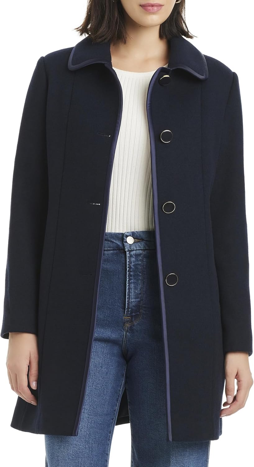 kate spade new york womens Wool Dress Coat - Image 5