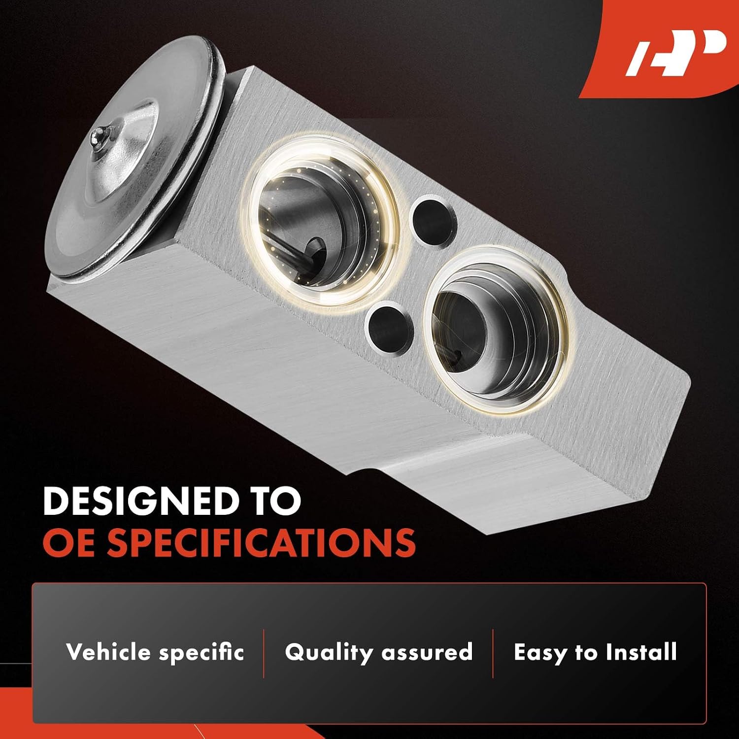 A-Premium AC Expansion Valve Compatible with Subaru Forester 2003-2008, with Block Expansion Valve