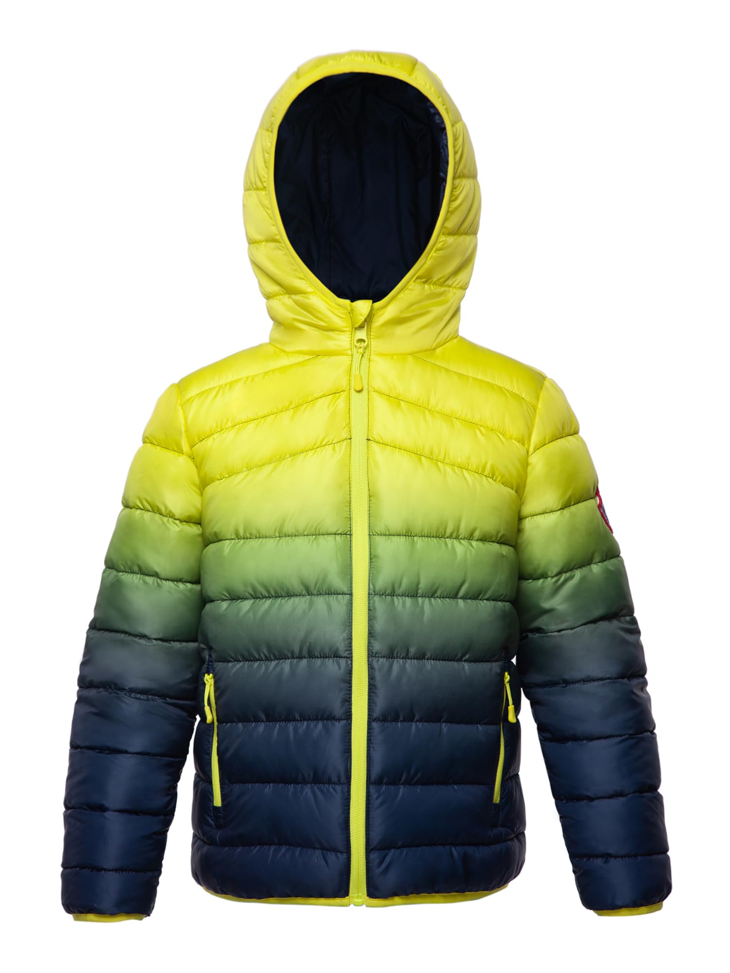 Rokka&amp;Rolla Boys' Reversible Lightweight Water-Resistant Puffer Jacket