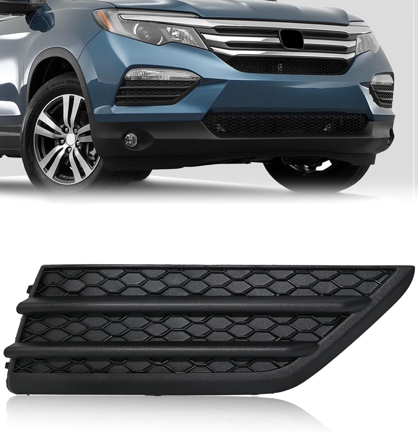 Fog Light Cover Fit for 2016 2017 2018 Honda Pilot accessories (Left)
