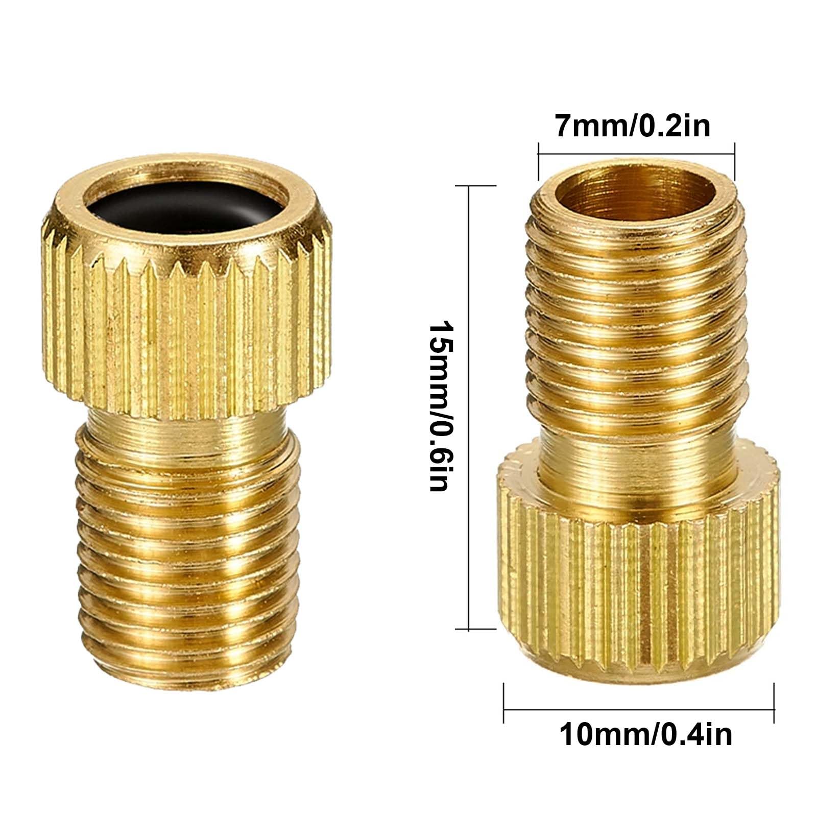 Sclaverand Presta Dunlop, adapter do wentyli rowerowych, 10 sztuk, adapter do wentyli francuskich wentyli rowerowych, adapter do wentyli DV i SV