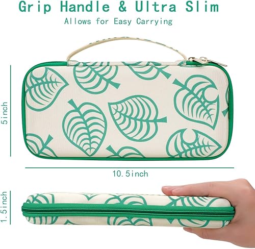 Miniatura 5 de Funda de transporte para Nintendo Switch funda de transporte de viaje carcasa rígida para consola NS y accesorios delgada bolsa de viaje portátil