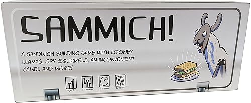 Miniatura 2 de Sammich Un juego de cartas de alimentación de llama para toda la familia, marrón