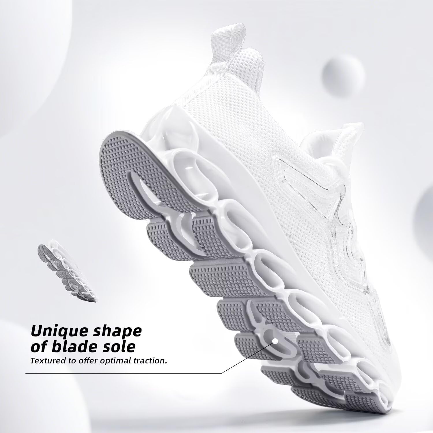 Mens Slip on Walking Running Shoes Blade Tennis Casual Fashion Sneakers Comfort Non Slip Work Sport Athletic Trainer - Image 5