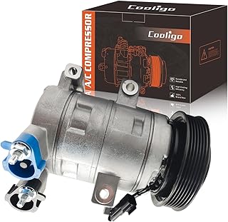 CO11332C Air Conditioning AC Compressor with Clutch Compatible with Ford Escape 2008-2012, Mazda Tribute & Mercury Mariner 2008-2011, 2.3L 2.5L