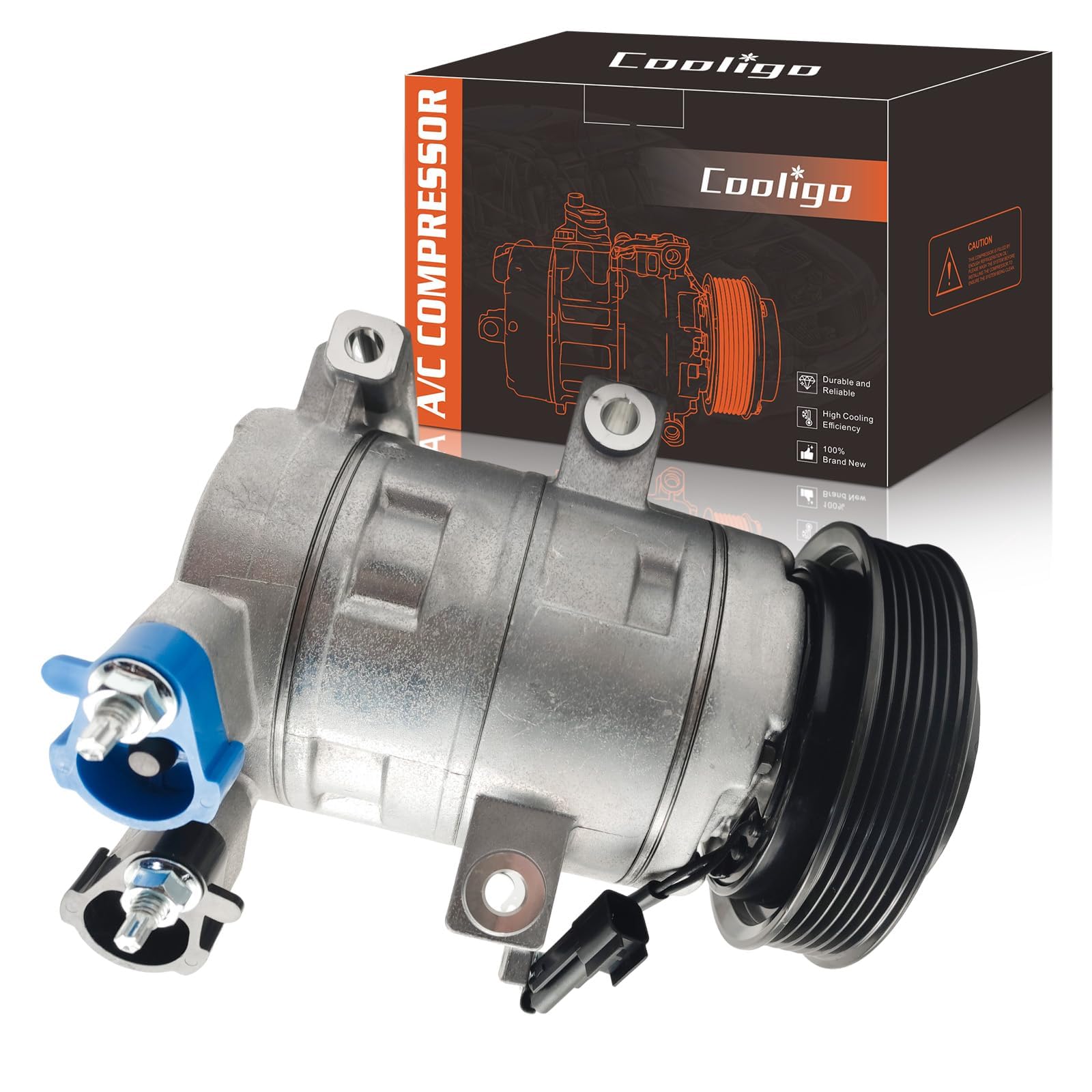 Air Conditioning AC Compressor with Clutch Fit for Ford Escape 2008-2012