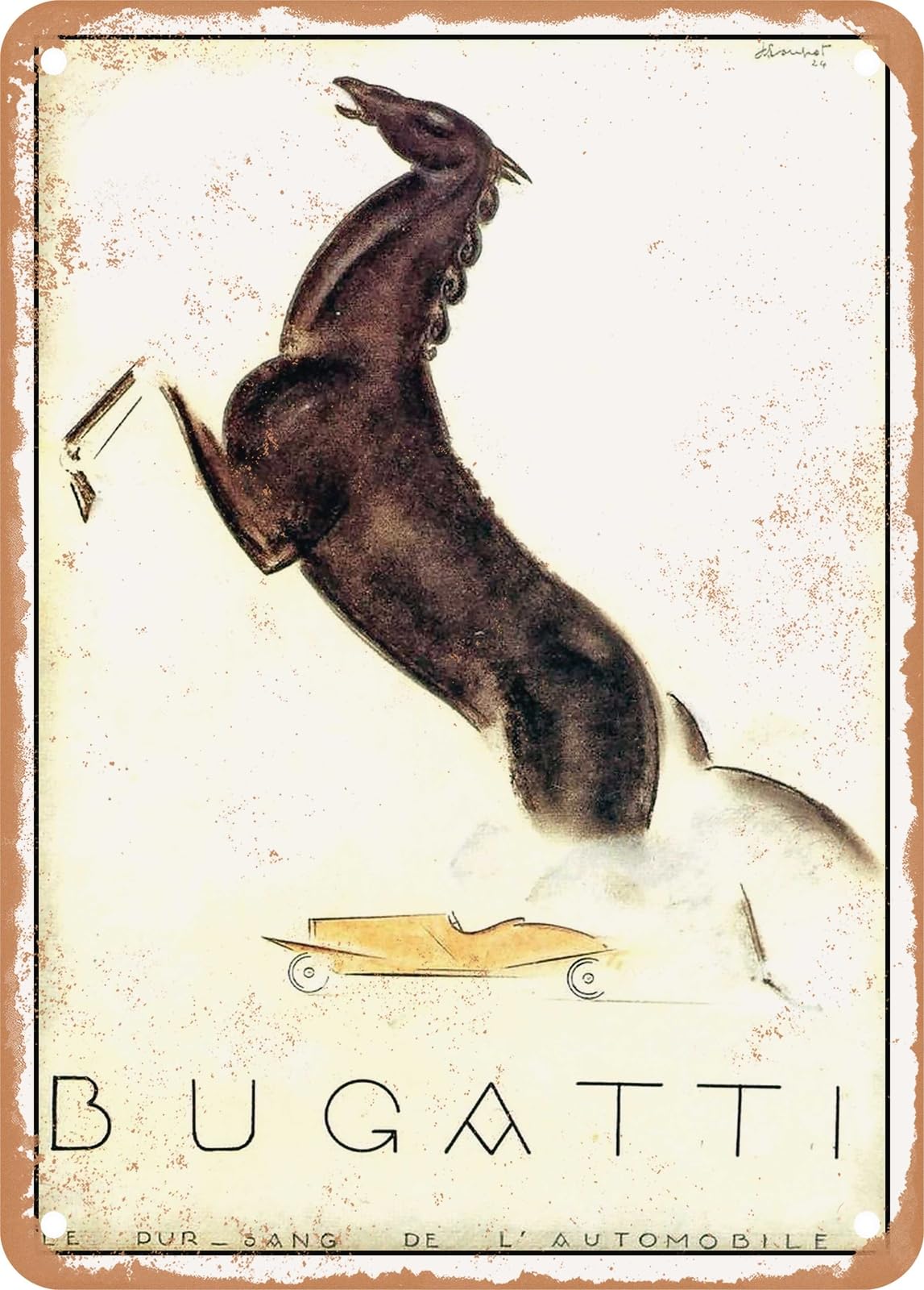 Miaomansenstore Metal Sign - 1923 The Thoroughbreds Of Automobiles Vintage Ad Home Decor