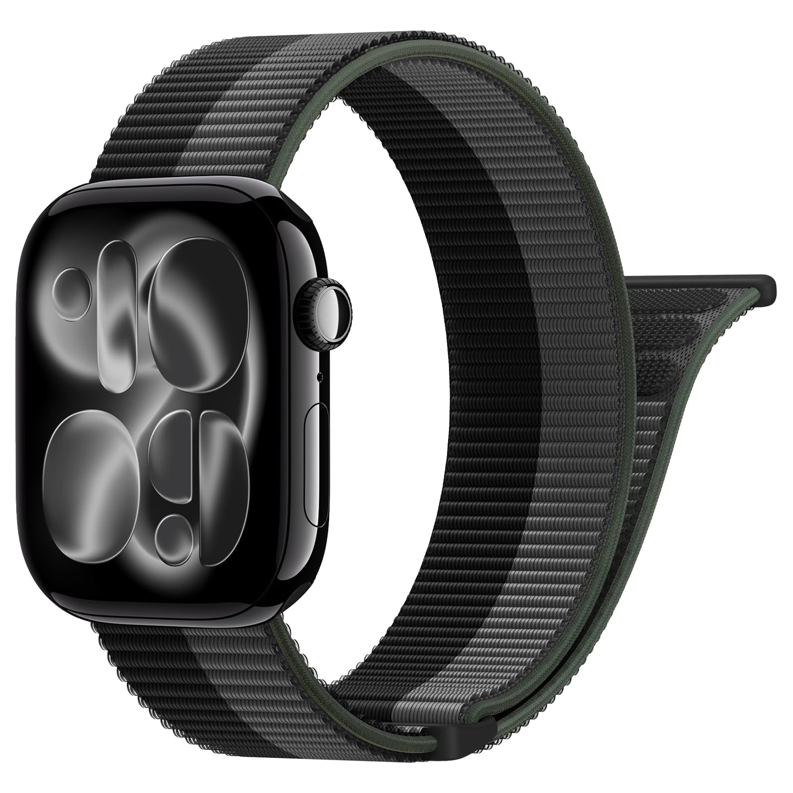 Yoohoo Nylon Armband Kompatibel mit Apple Watch Armband 40mm 41mm 42mm 38mm 46mm 44mm 45mm 49mm, Sport Armband für iWatch SE (Ultra 1 2 3) 11 10 9 8 7 6 5 4 3 2 1