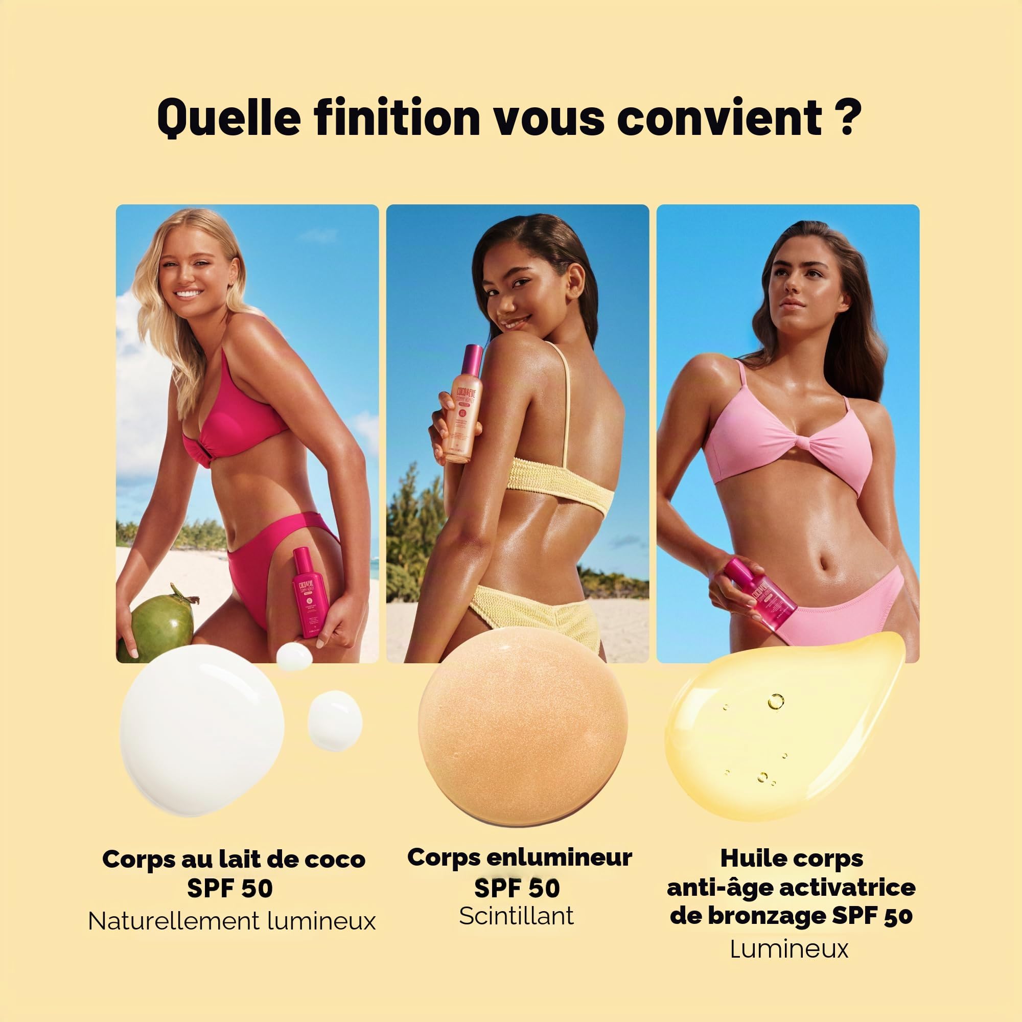 Coco & Eve Surligneur corporel SPF 50 (150 ml)