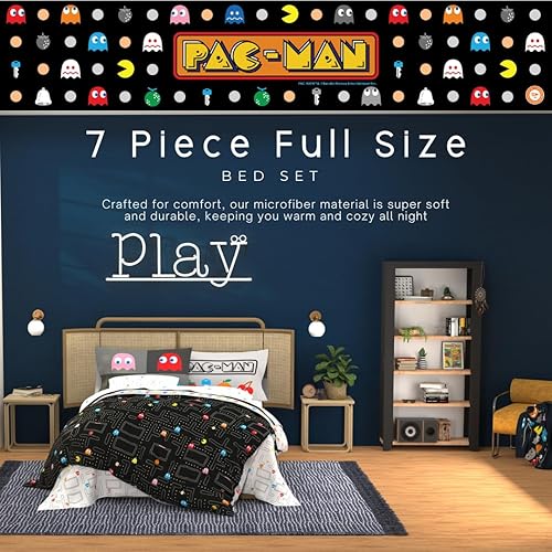 Miniatura 411 de Franco - Juego de edredón y sábanas supersuaves con funda de almohada, para niños, 7 piezas, tamaño matrimonial, Peppa Pig