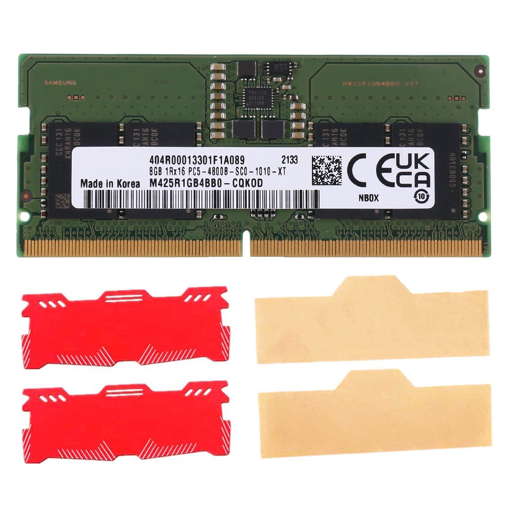 GOSER DDR5 8 GB pamięć do laptopa RAM 4800 MHz + kamizelka chłodząca 1RX16 SODIMM Memory Stick DDR5 4800 Mhz Notebook RAM