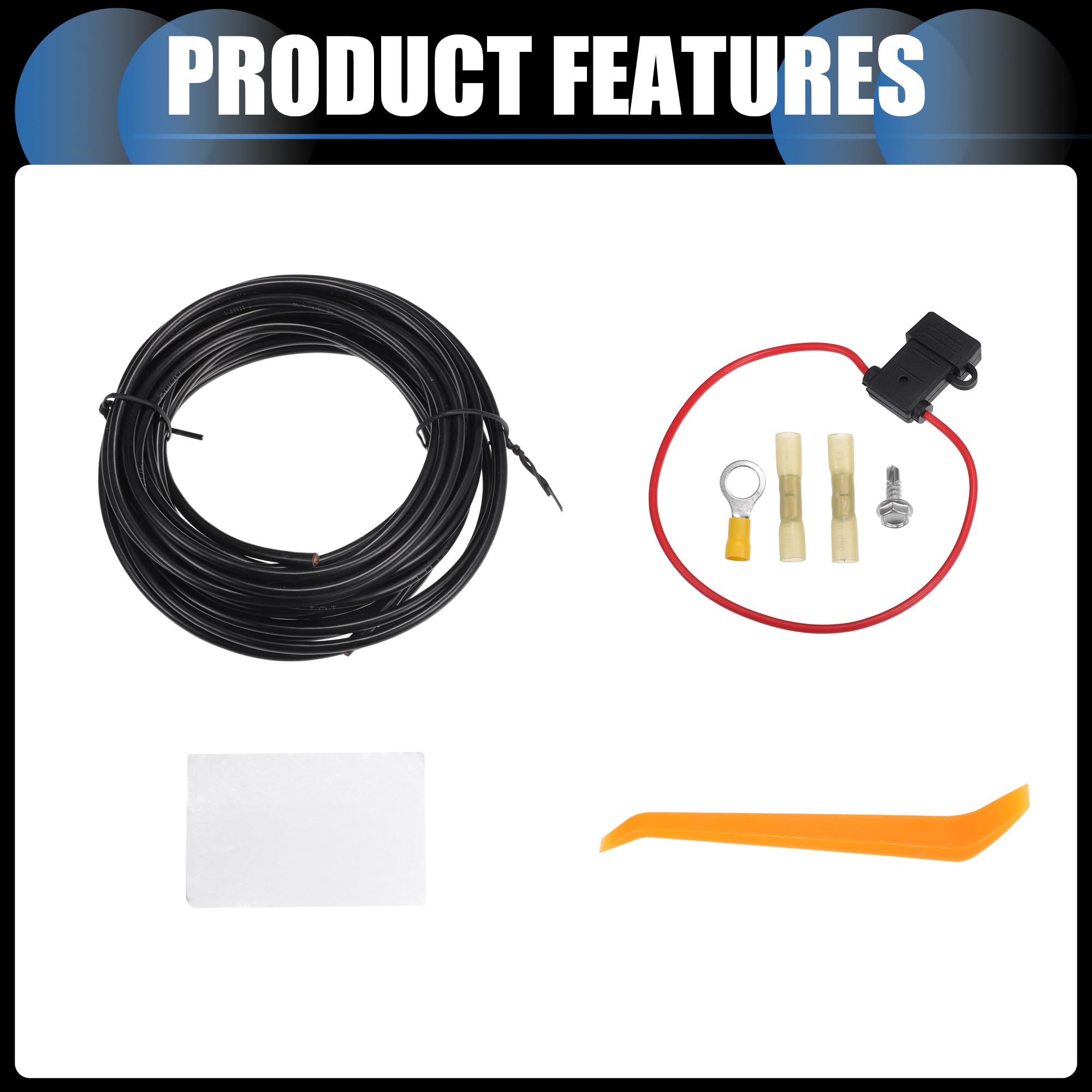 Ford Transit 150 Accessories INFINAUTO 4Pin Trailer Wiring Harness Kit