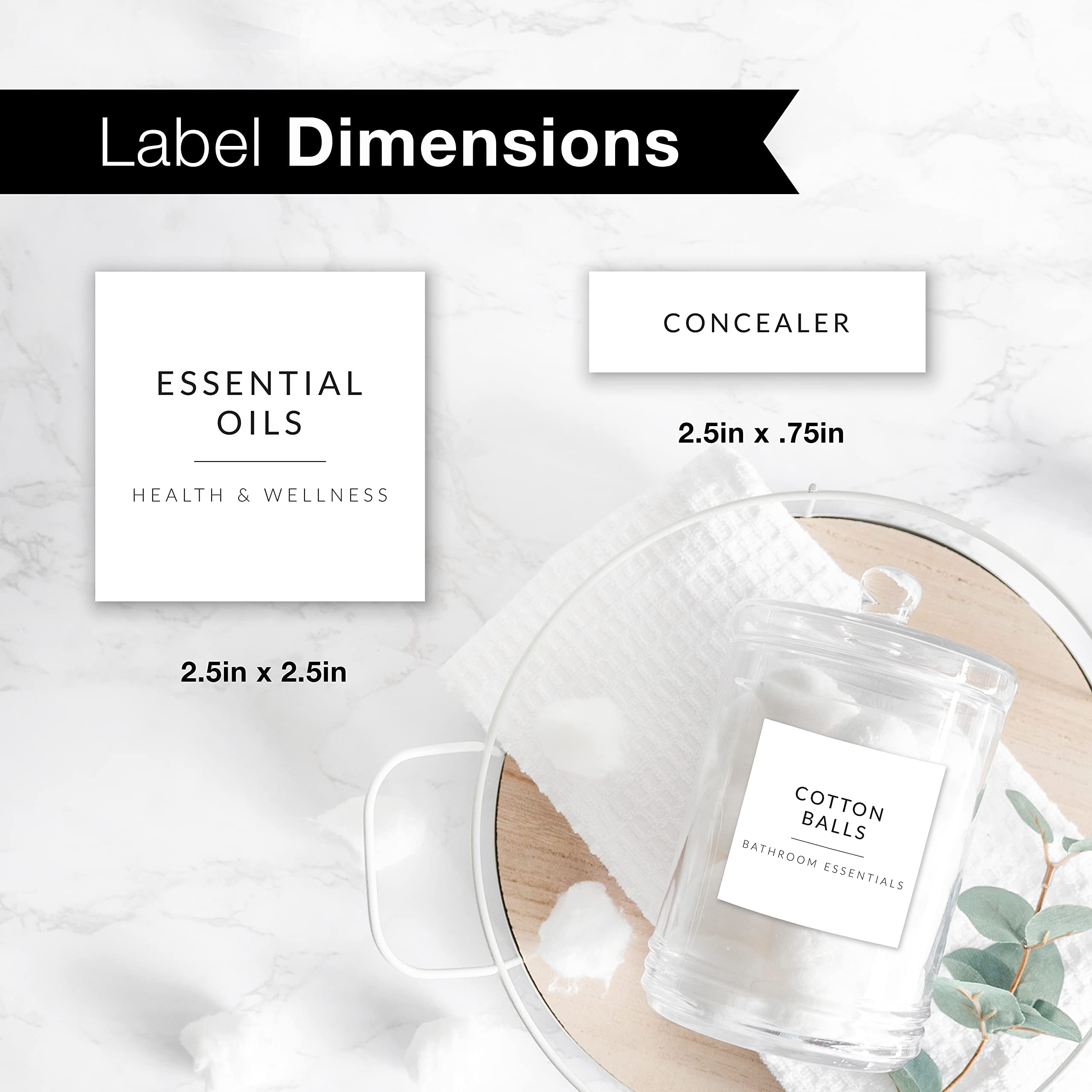 Buy 158 Bathroom Jars Labels Hand Soap Labels for Bottles Organizing