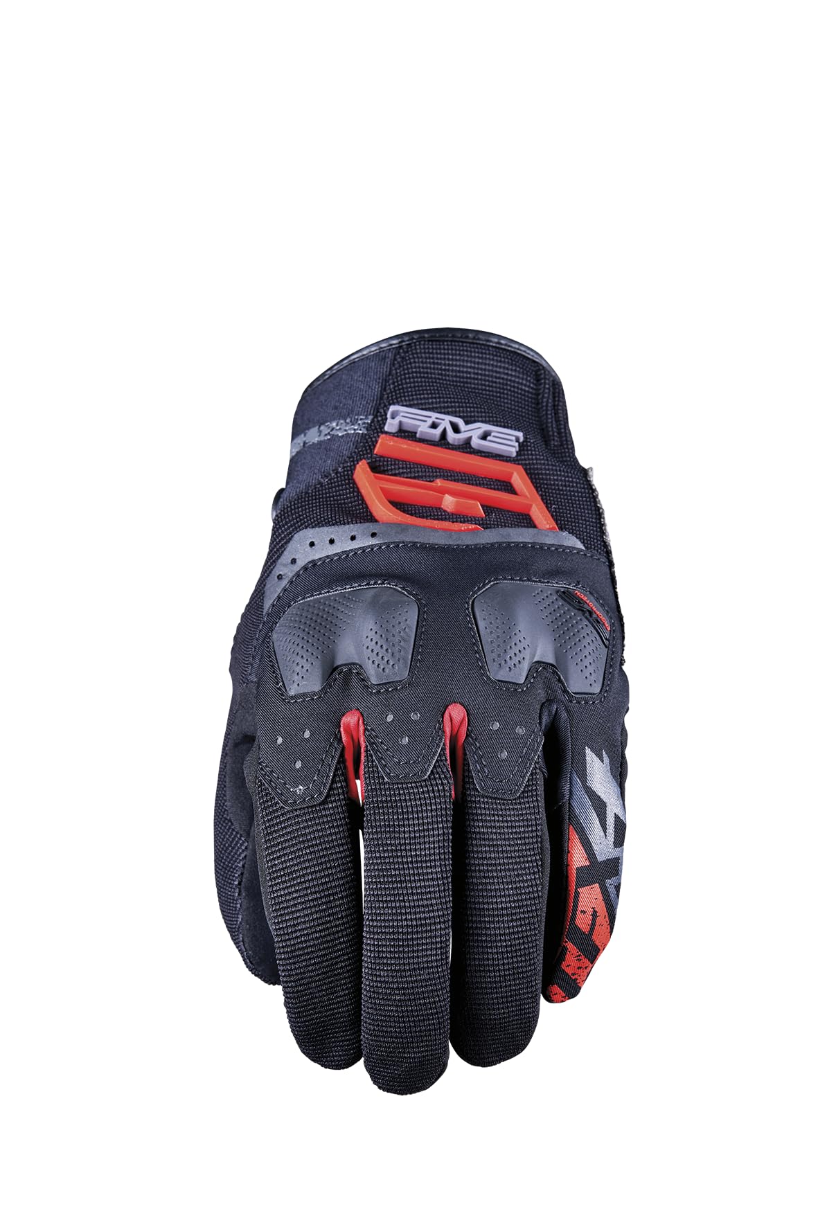Amazon | ファイブ(FIVE) バイクグローブ ブラック/レッド (サイズ:XL