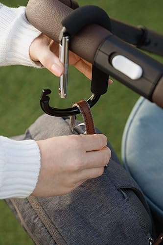 Miniatura 4 de Nuby Práctico organizador de cochecito de gancho, paquete de 4 unidades, para bolsas de compras, bolsas de pañales, llaves, juguetes, 1 gancho de