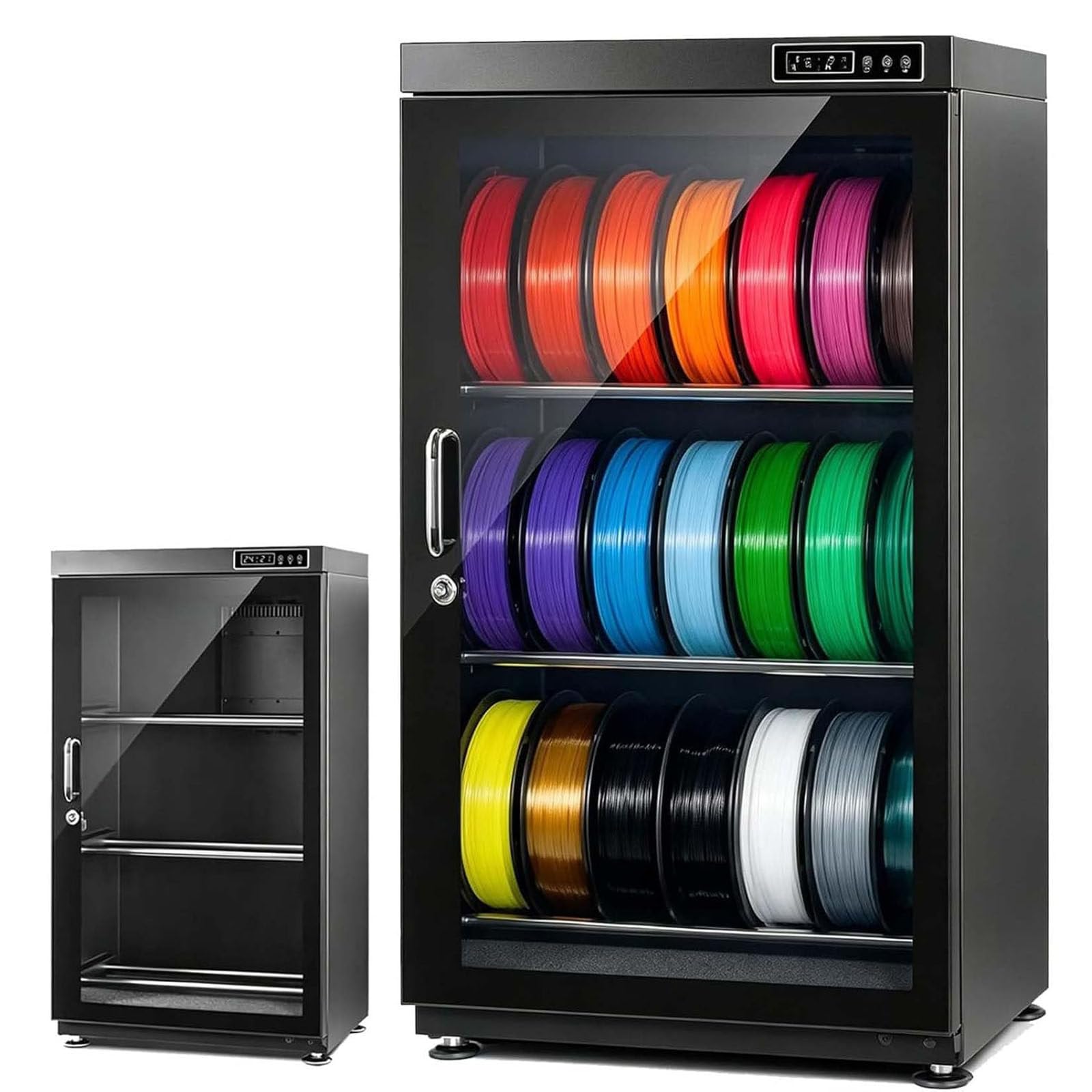 WEIMILOR Sealed 3D Printing Filament Dry Box Dehydrator Case 115L