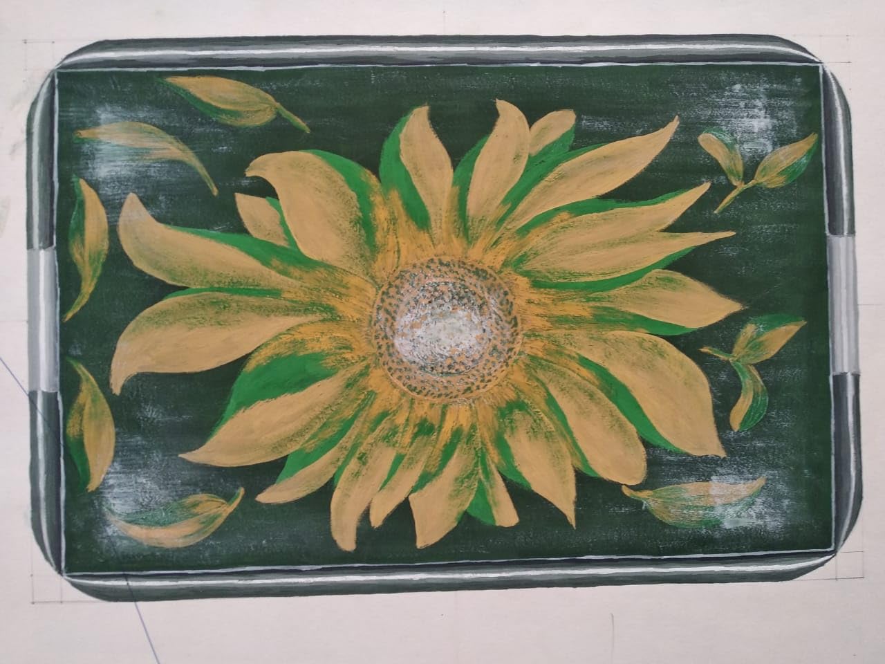 Flower painting by Suyog Chaudhari For home decor