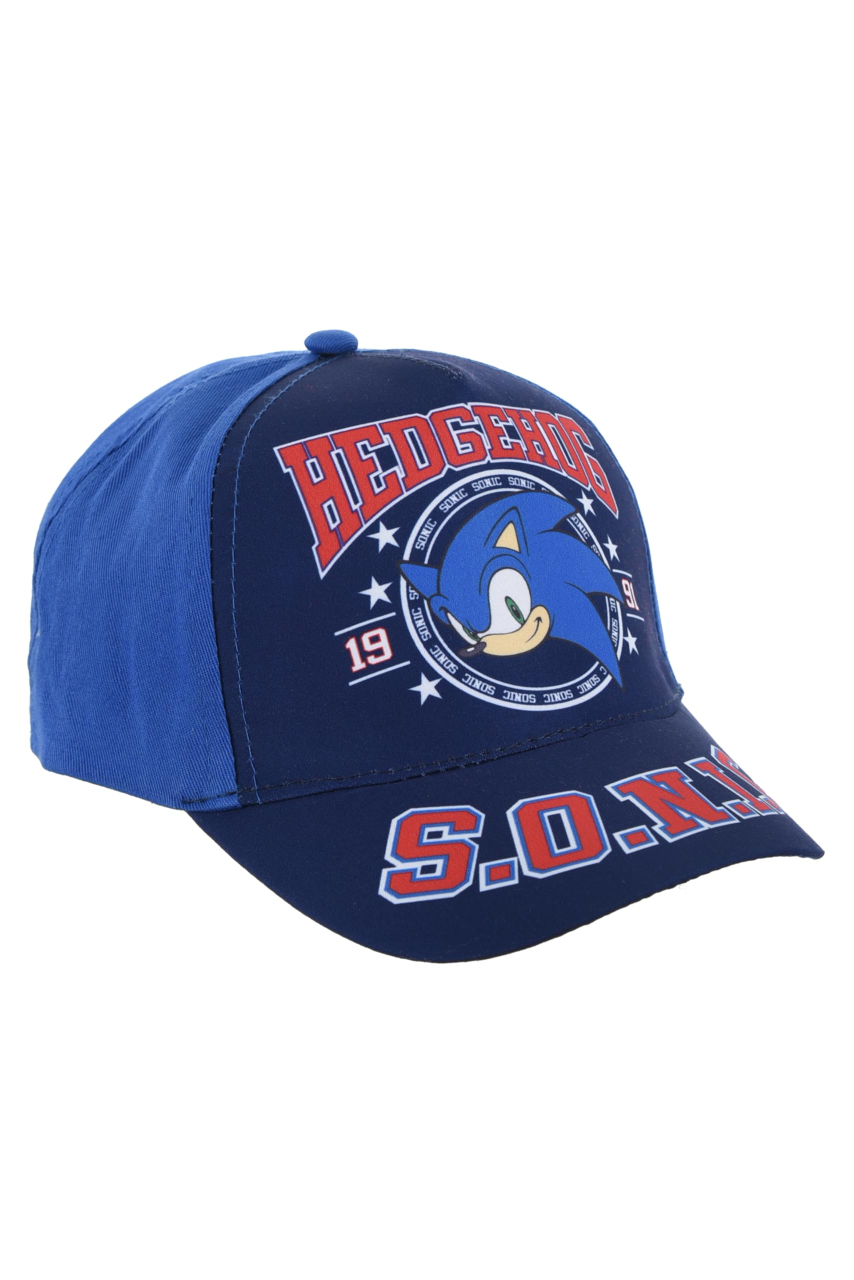 Sonic The Hedgehog Gorro para Niños, Diseño Clasico Gorra de Beisbol Gorra de Verano Infantil, Regalo para Niños