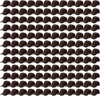 Vista 18 de Falari - 24/144 unidades de gorra de béisbol unisex, lisa y de tamaño ajustable, venta al por mayor