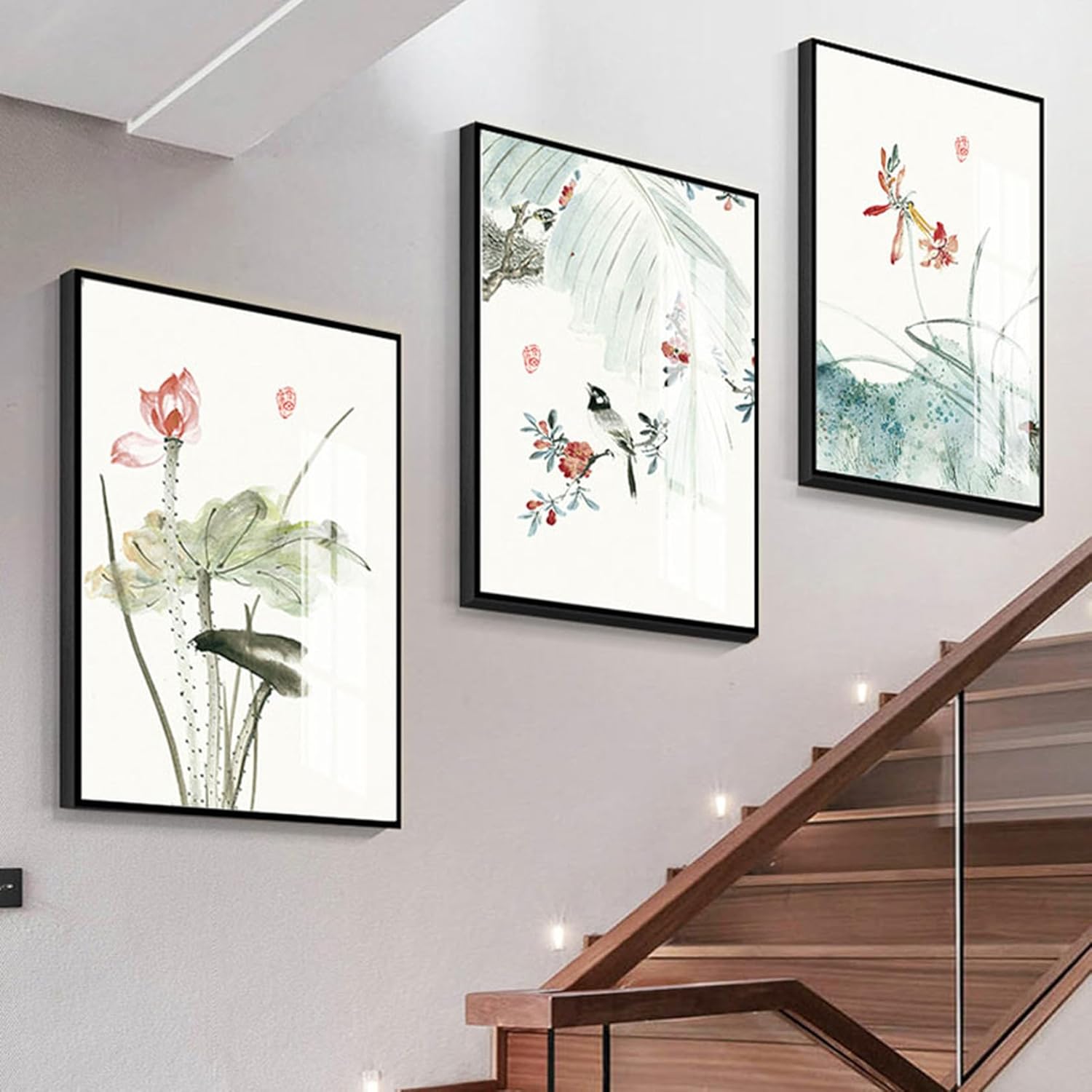 エリック・カール 親子ペンギン リトグラフ 縦51cm横60.5cm エリック