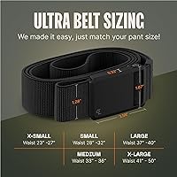 Vista 7 de Groove Life Groove Belt Ultra - Cinturón de golf para hombre, elástico, hebilla magnética, ajustable, cómodo, golf
