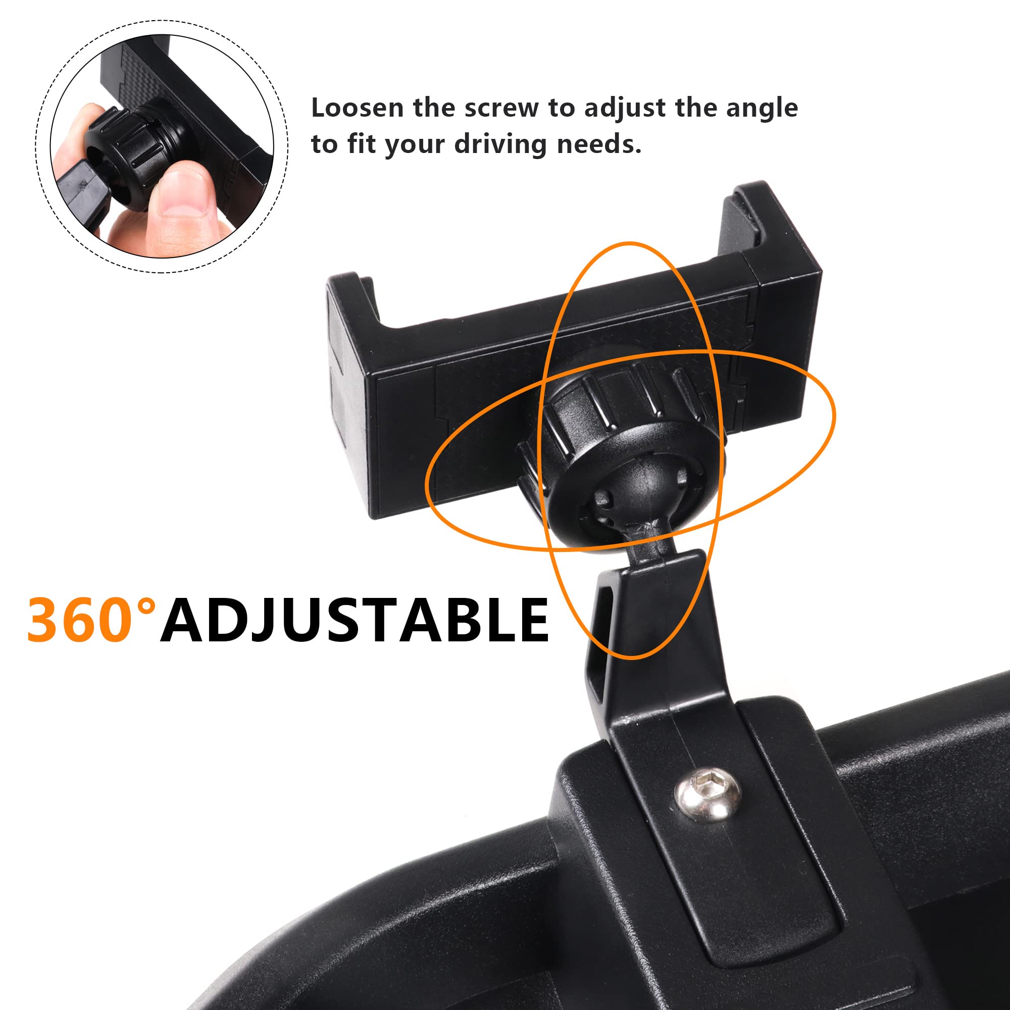 Amazon.com: RERPRO JL Dash Mount Phone Holder for 2018-2023 Jeep