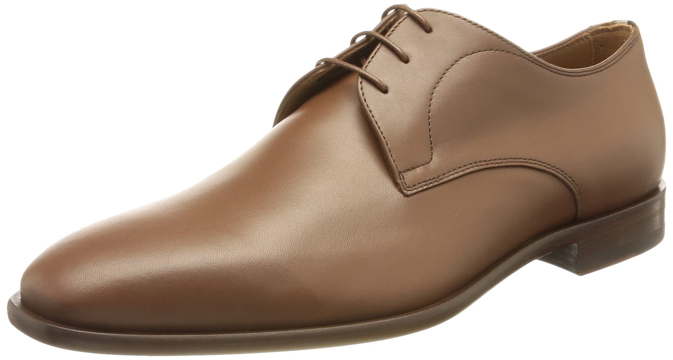BOSS Men's Lisbon_Derb_lt Derby, Medium Brown210, 10 UK, Medium Brown210, 44 EU