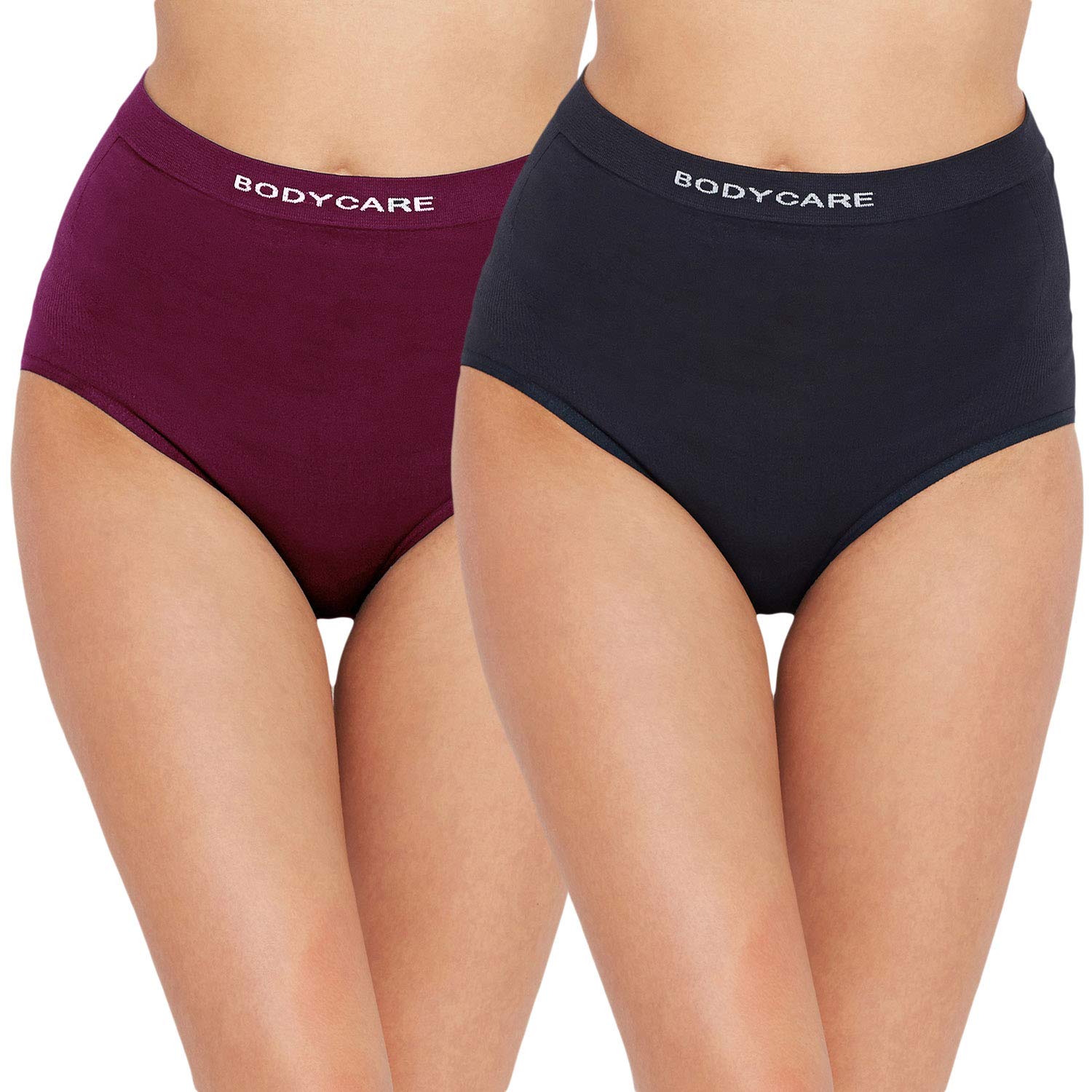 bodycare Women's Cotton Pack Of 2 Assorted Seamless Maternity Panties - ES16D-2-picture-48