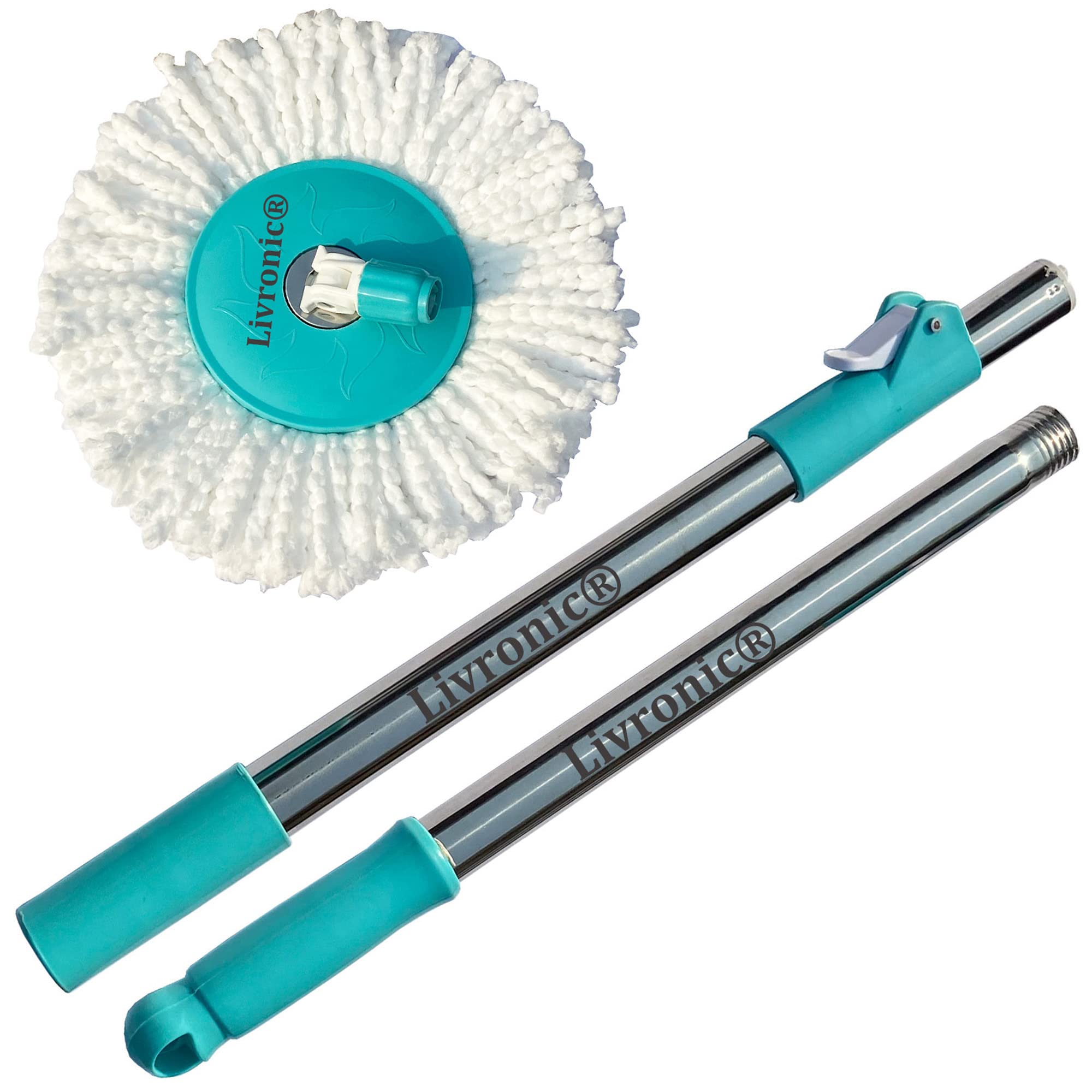 See full amazon price history chart for Livronic® Spin Stick Rod with Microfiber Refill, Stainless Steel Spin Mop Replacement Handle and Refill, Spin Mop Handle with Head and Refill, Spin Mop Rod with Mop Head (Set of 1) Livronic® Spin Stick Rod with Microfiber Refill, Stainless Steel Spin Mop Replacement Handle and Refill, Spin Mop Handle with Head and Refill, Spin Mop Rod with Mop Head (Set of 1) (B09MSCBQQJ) Amazon Price History, Amazon Price Tracker