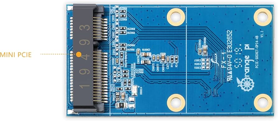 Amazon.com: Orange Pi 4/4B Expansion Board PCIE Socket Special
