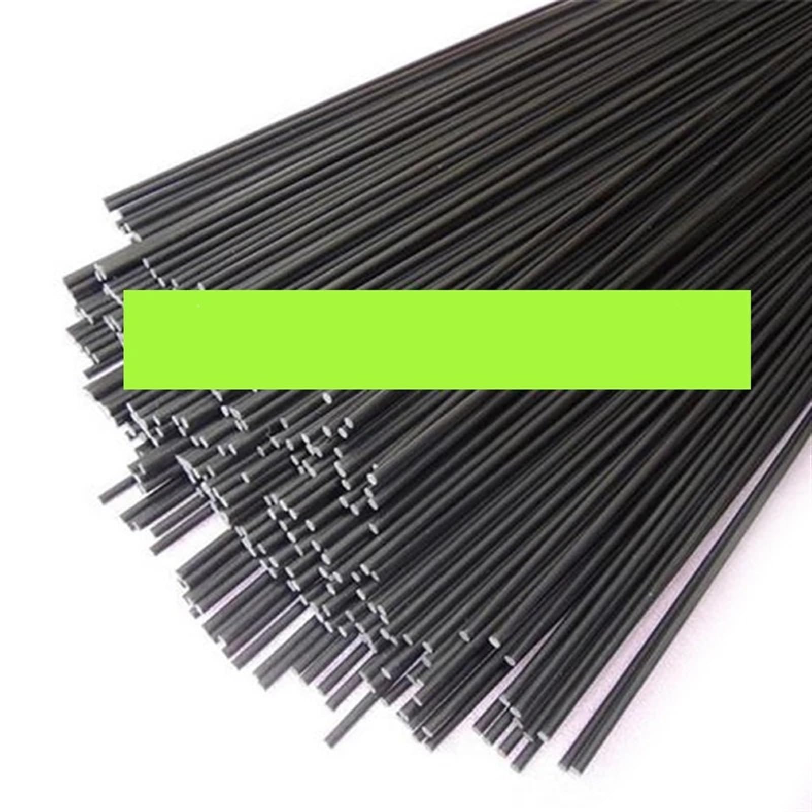50PCS Carbon Fiber Rod 1mm 1.5mm 2mm 3mm 5mm 6mm for RC Plane DIY Tool Wing Quadcopter Arm Carbon Fiber Bar 500mm Carbon Fiber Rods(4mm)