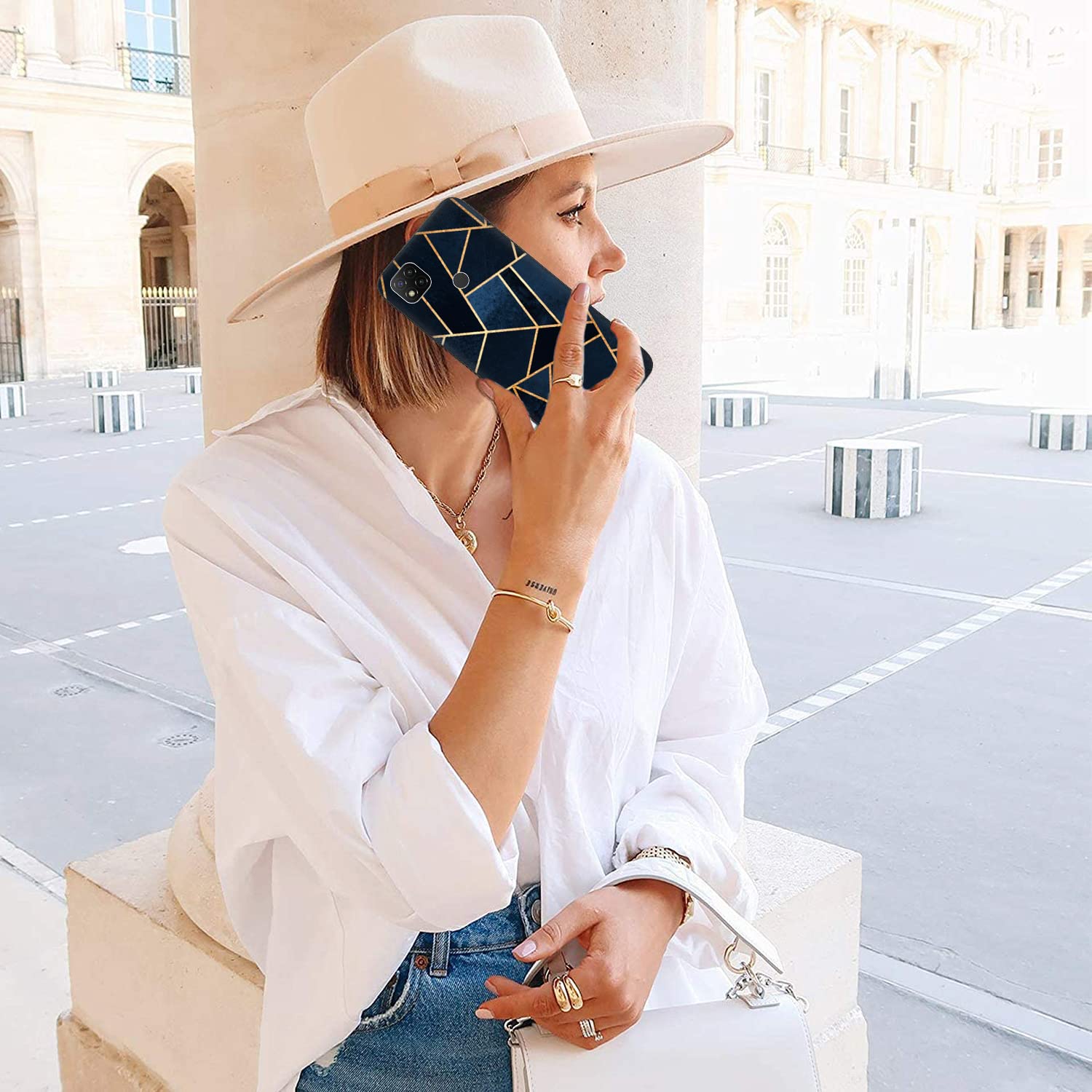 CADORABO Cover In Silicone TPU Flessibile, Custodia Per Cellulare Per 10 Lite Huawei P Smart 2019 Argento Metallico 86249394