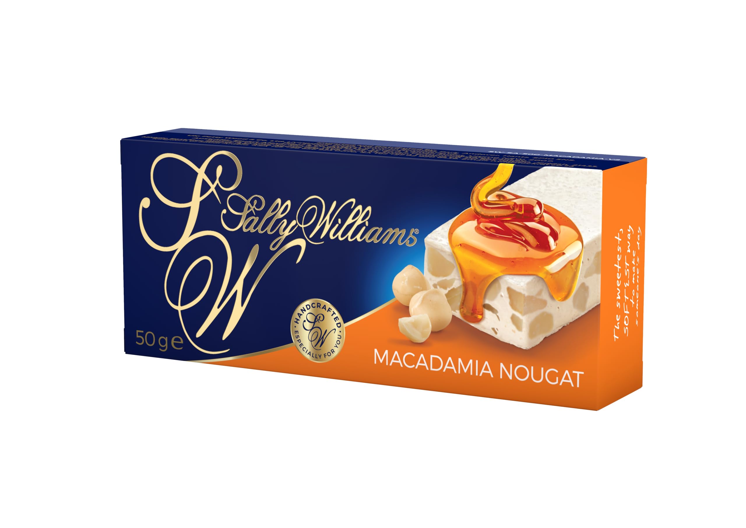 Soft Premium Nougat Bar With Crispy Macadamia Nuts, 50 g (Pack of 6)