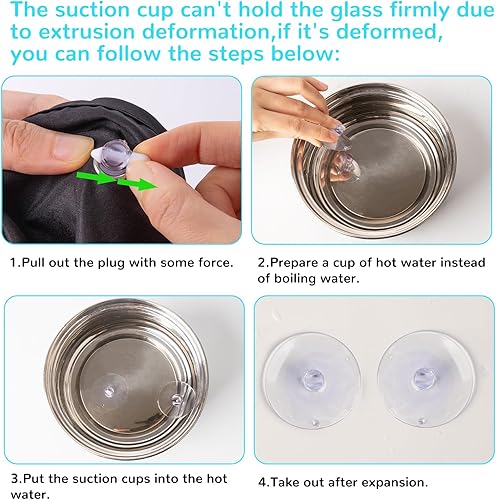 Miniatura 4 de Car Sun Shade Side Window, 2 Pcs Blackout Car Window Shade for Baby Privacy with Storage Net Pockets Auto Curtains 7 Suction Cups for Heat/UV