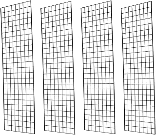 Grid Wall Commercial Grade Gridwall Panels – Heavy Duty Grid Panel for A...