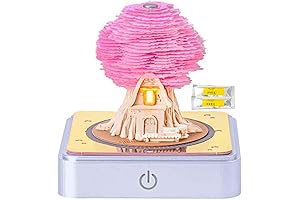 3D Notepad: Illuminate Your Notes with a Whimsical Treehouse