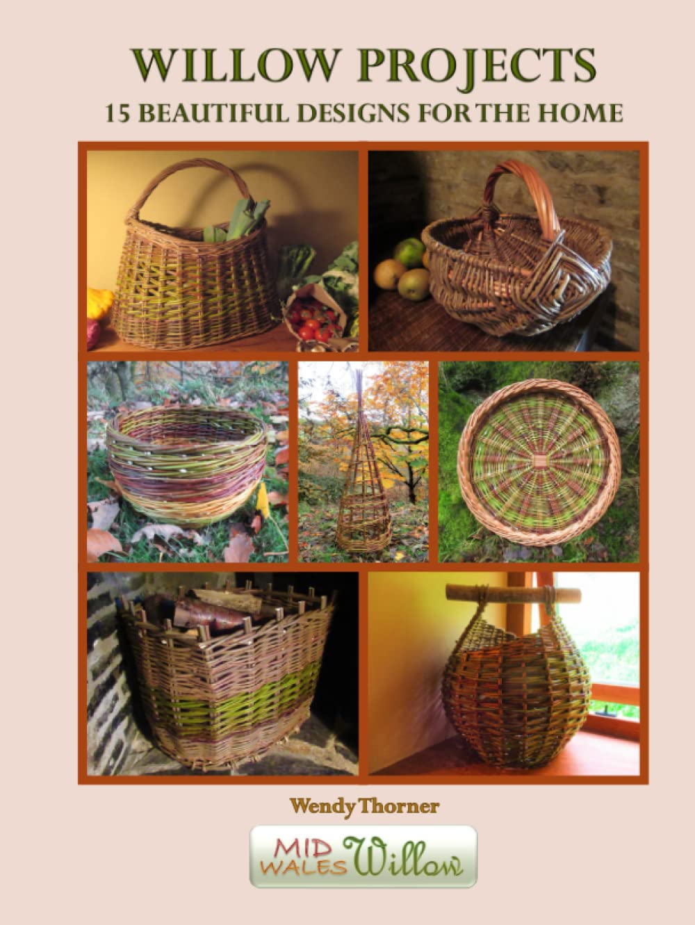 Willow Projects: 15 Beautiful Designs for the Home: Exciting and innovative designs for those with just a little basket making experience.
