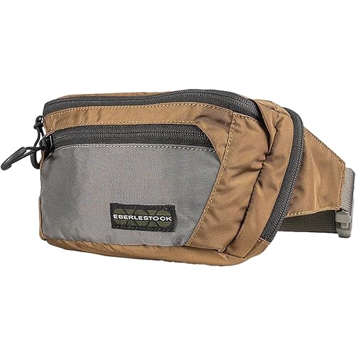 Eberlestock Bando Bag - Tactical Men's Fanny Pack w/Adjustable Waist Belt, Zippered Pockets, Compact Lightweight Belt Bag