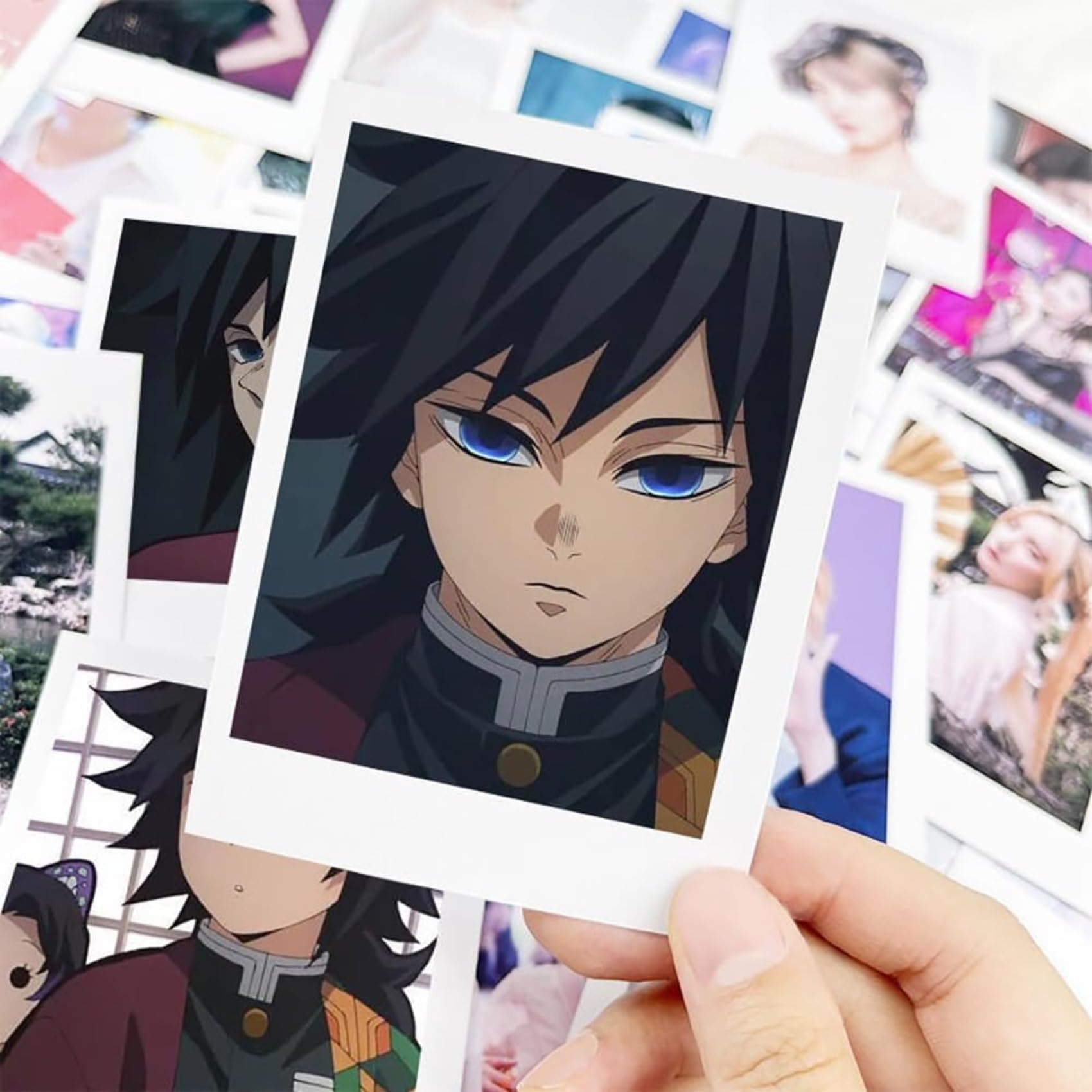 Amazon | LNDLWXK 富岡義勇 50枚入り トレカ LOMO写真カード フォト