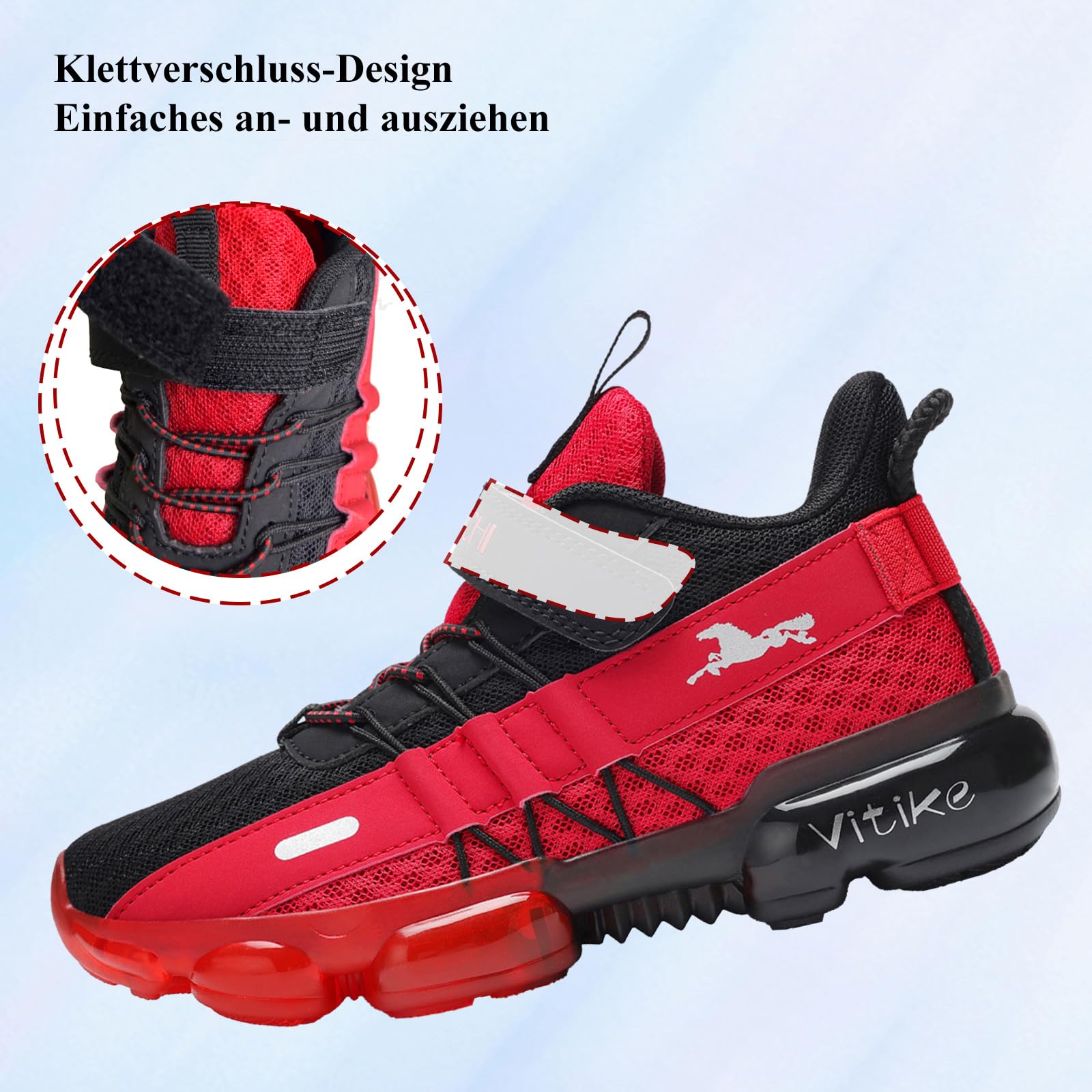 JMFCHI Zapatillas de deporte para niños, zapatillas para niños, zapatillas deportivas para exteriores, informales, transpirables, ligeras, unisex | Zapatos infantiles con malla transpirable, suela antideslizante, amortiguador, ideal para uso diario, sala