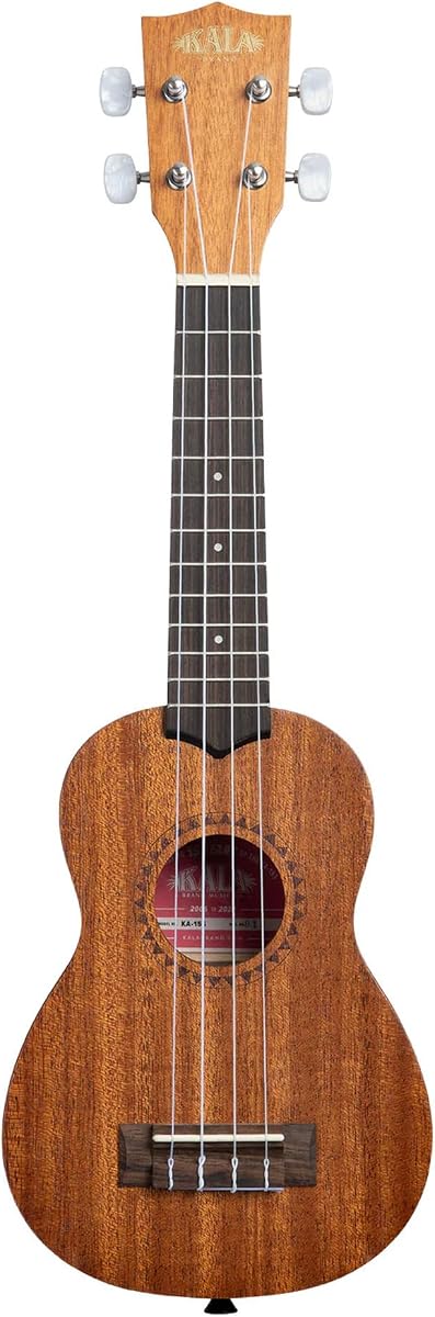 Kala KA-15S Ukelele soprano de caoba satinado