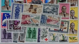 Dauwalders of Salisbury 25 Congo (L63) Stamps