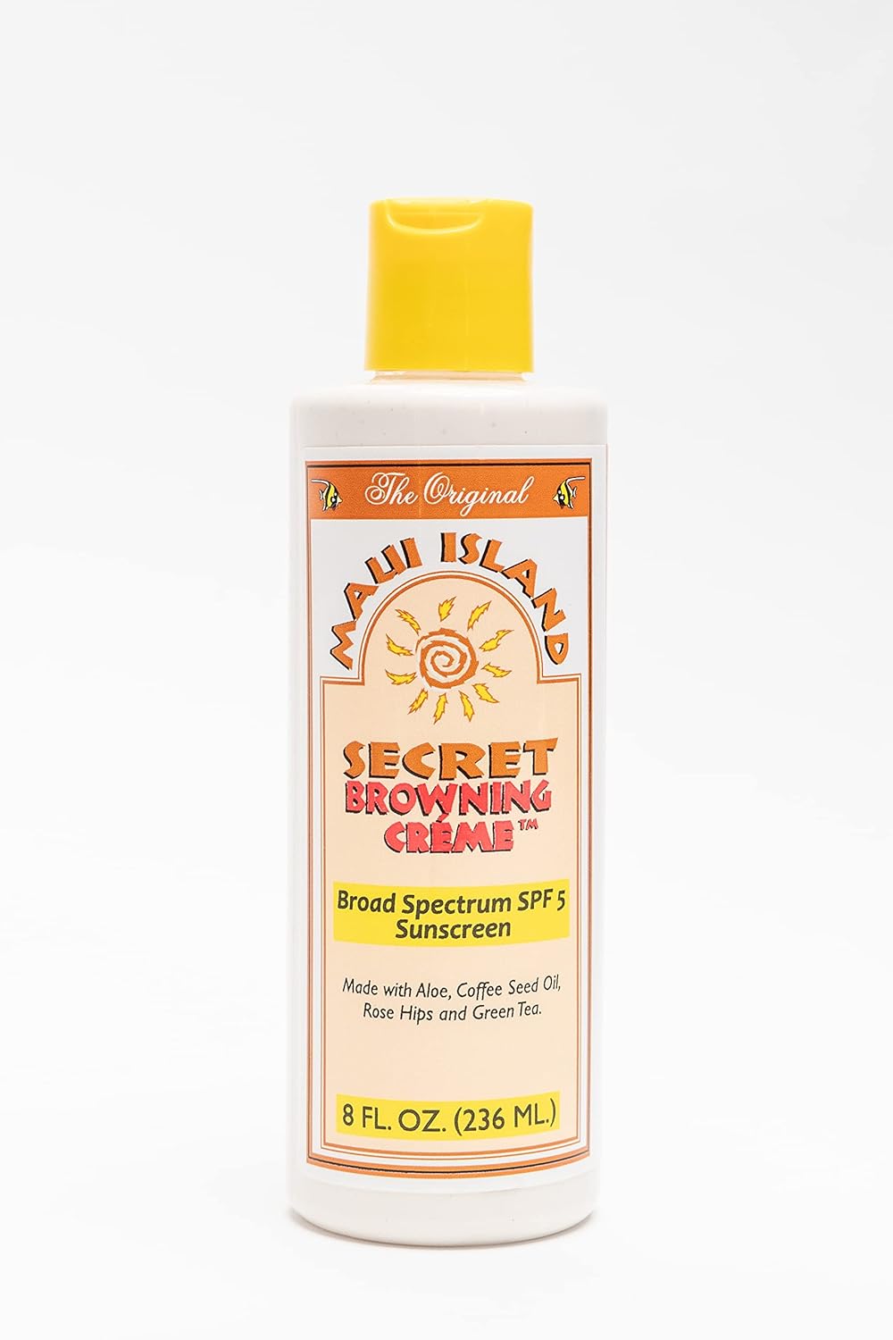 Maui Island Secret Browning Creme SPF 5 8 Oz. Sunscreens