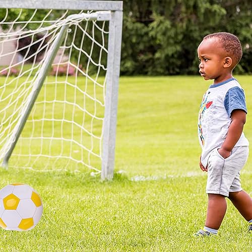 Miniatura 4 de Balón de fútbol tamaño 2 bomba pequeña con aguja para entrenamiento en interiores y exteriores, sofá de práctica para niños pequeños, niños y niñas