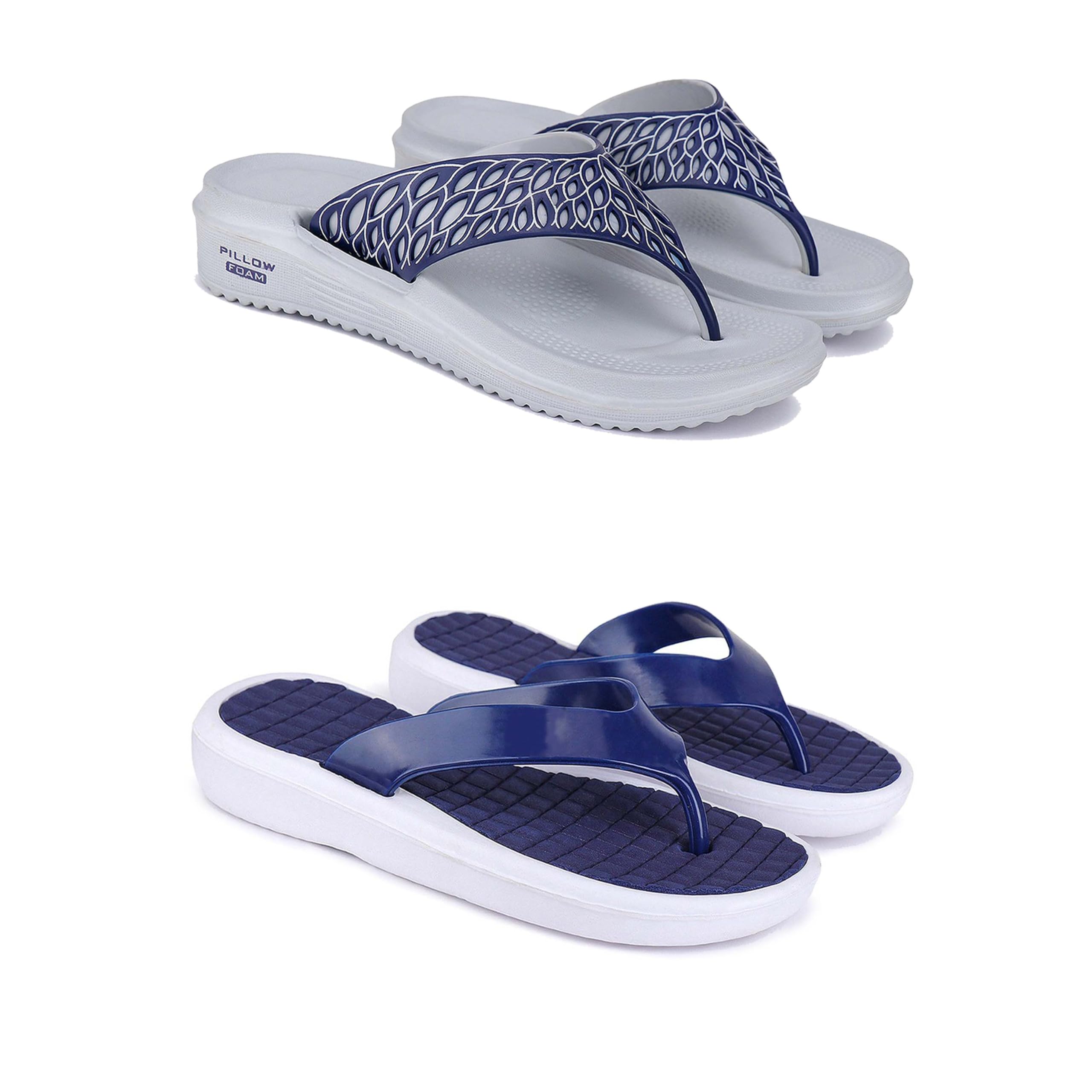 drackfoot Women's Sandals | Lightweight Wear| Stylish & Easy to Wear for Women's GR-SAN-(2-Combo)-1887-1859-picture-32