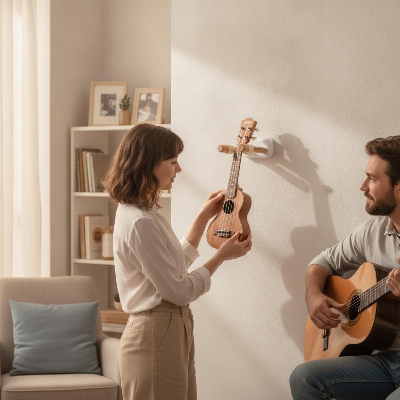 Gralara Appendi Chitarra Universale Supporto da, style to 1