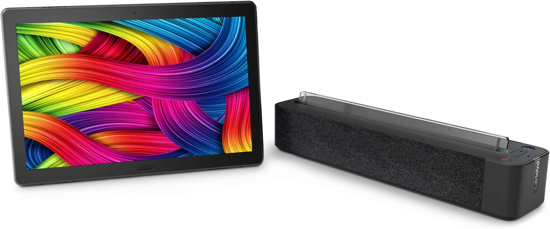 Lenovo Smart Tab P10 10 Inch (10.1”) FHD Tablet with Alexa Smart Dock – (Octa-core 1.8GHz, 4GB RAM, 64GB eMMC, Android Pie) – Aurora Black