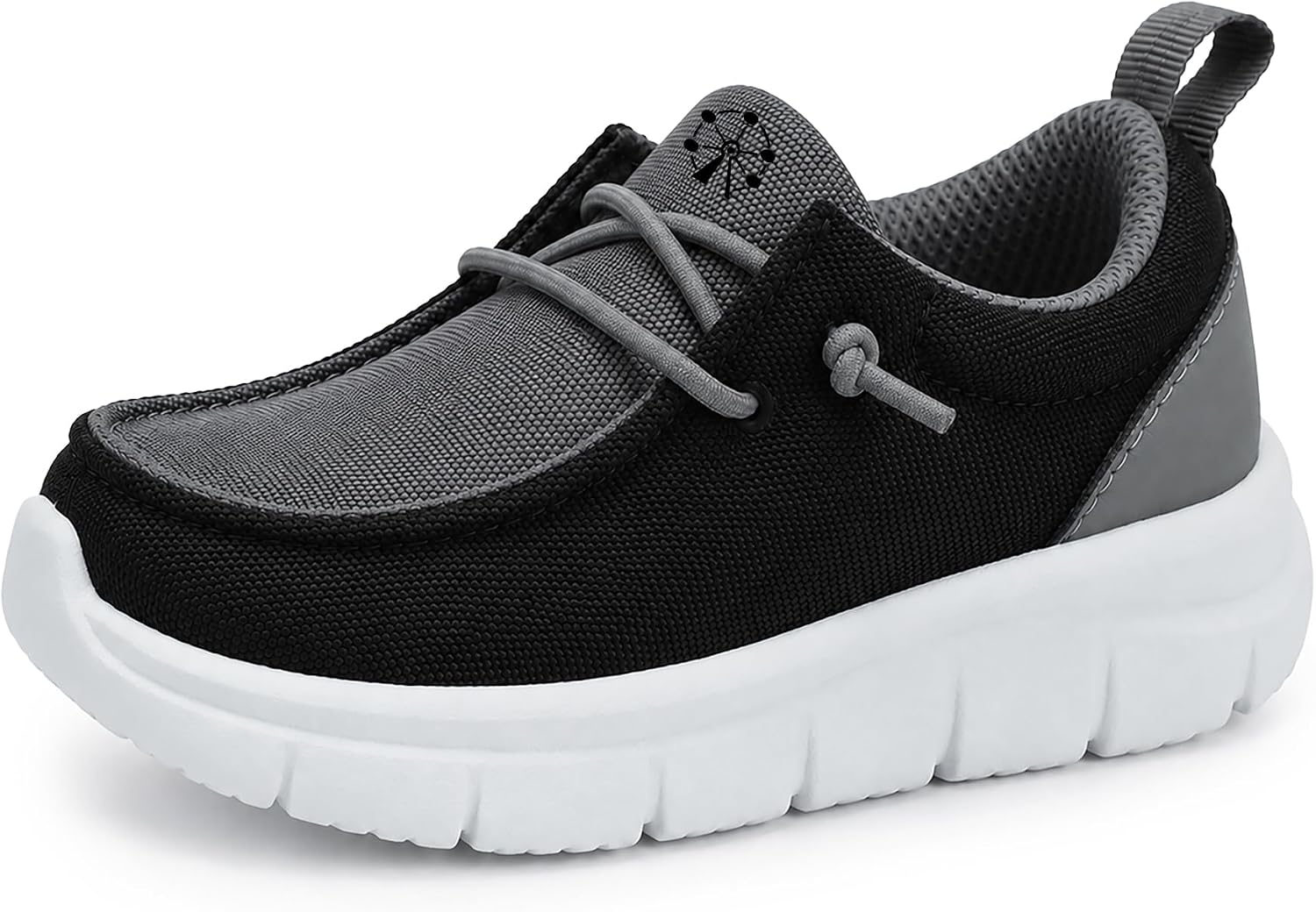 SKYWHEEL Toddler Shoes Slip-On Boat Shoes for Boys Wide Toe Sports Loafers
